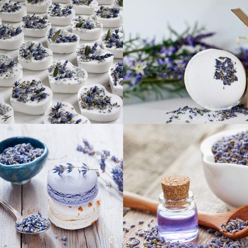 CoolCrafts Dried Lavender Flowers, Dry Lavender Buds Bulk Wholesale Fragrant