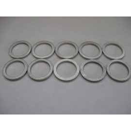 aftermarket 10PC. DRAIN PLUG GASKET WASHER (P/N 90430-18008) TOYOTA, SCION