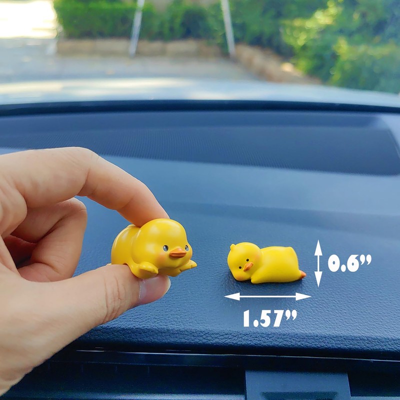 Little Animals Car Dashboard Decorations, Rear View Mirror Accessories Car