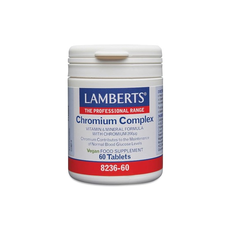 Chromium Complex 60 Tablets of Lamberts