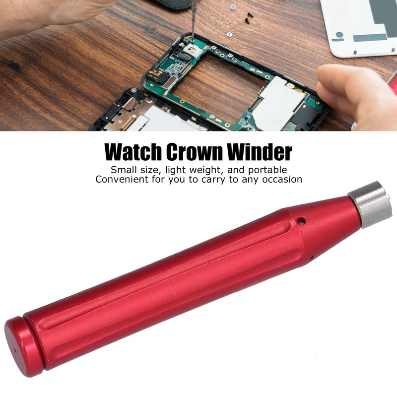 Watch Crown Winder Tool Aluminum Alloy Portable Watches Crown Helper