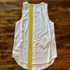 Lululemon New Lululemon Size 2 Sculpt Tank Top White Reflective