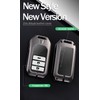 ontto Compatible with Honda Key Fob Skin 360 Degree Protection,Metal