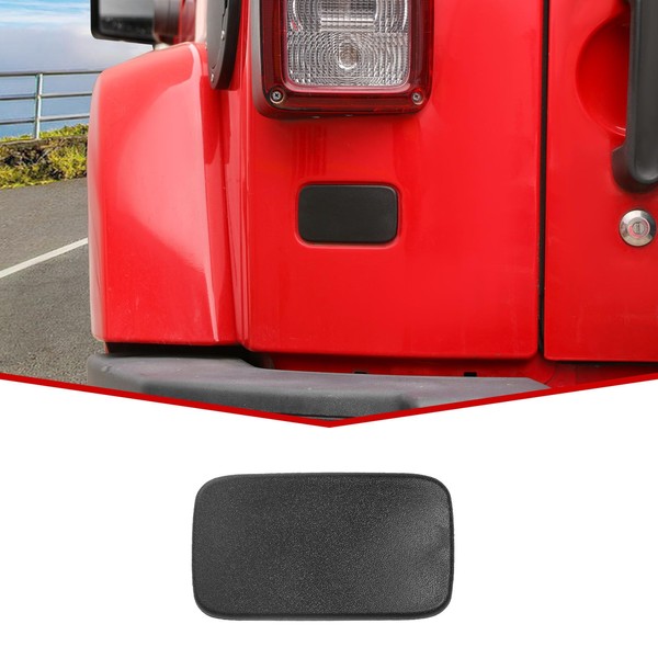 JeCar JK Rear License Plate Deletion Panel Badge Cover Compatible