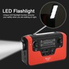 FM/AM/SW Solar Hand Crank Radio Memory Card Music for Bluetooth