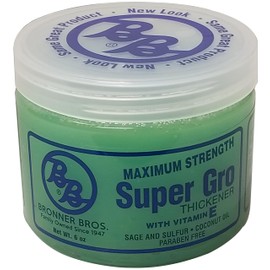 Bronner Bros Super Gro [Maxium-Blue] (Pack of 3)