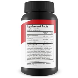 Super Colon Cleanse Herbal Vitamin Detox - Herbal Cleanse, Detox, & Immune Support - Promote Healthy Digestion & Constipation Relief with Psyllium & Magnesium Oxide - Help Reduce Stomach Bloating