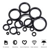 Lizzy 50 Pcs O-Rings Gasket Kit | 12 Sizes Rubber