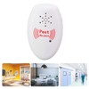 Multifunction Ultrasonic Electronic Mosquito Repellent Pest Repeller USB Rechargeable White