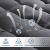 ELEMUSE King Grey Mattress Topper for Back Pain, Extra Thick