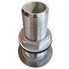 Marine Grade 316 Stainless Steel Full Threaded Through Hull Pipe