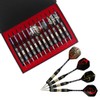 Ariv Hommey 12PCS 22g Iron Tip Dart Flights Aluminum Barrel