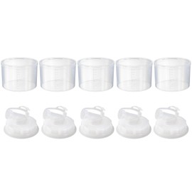 Saraya 72038 Measuring Cup & Nozzle, Set of 5