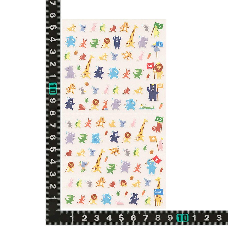 Midori Design Fill with Seal 2384 Achieve Animal Pattern (82384006)