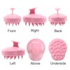 Maxsoft Hair Scalp Massager Shampoo Brush, Scalp Care Brush (Pink)