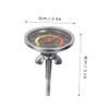 PRETYZOOM Termómetro de Horno para Barbacoa de Acero Inoxidable Medición