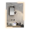 Chloe Lighting Luminosity Back Lit Rectangular Touchscreen LED Mirror 3
