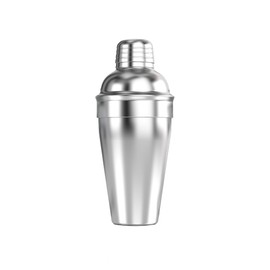 HIC Kitchen Bar Cocktail Shaker, 18/8 Stainless Steel, Mirror Finish, 3-Piece Set, Holds 18-Ounces