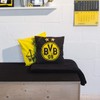 Borussia Dortmund, BVB Pillow Stars Black/Yellow 40 x 40 cm