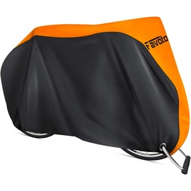 Favoto Bicycle Cover, 210D Water Repellent, Waterproof, Thick, Tear Resistant, UV Protection, Anti-Theft, Windproof Buckle, Lock Hole, Storage Bag Included, Cycle Cover, Fits up to 29 Inches
