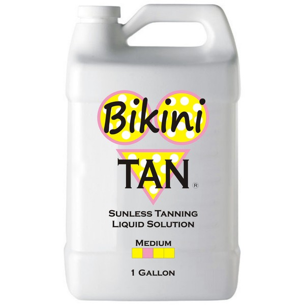 BIKINI TAN – MEDIUM - Spray Tan Solution - Gallon