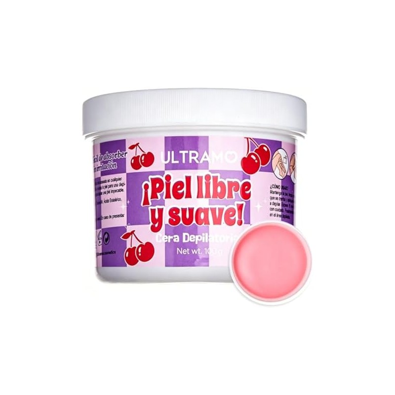 ULTRAMO Cera Depilatoria Suave Depilacion Sin Dolor