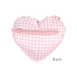 Tees Factory SR-5544498MC Sanrio Characters Heart Cushion Pouch, Maroon Cream, H5.4 x W6.2 x D1.6 inches (136 x 158 x 40 mm)