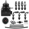 EFI Fuel Pressure Regulator Kit with Bypass Return 0-100psi Pressure