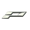 1Pc New P Emblem Car Badge Decal Sticker Replacement for