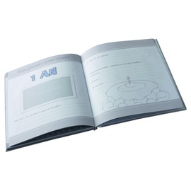 Poyetmotte Little Bear Birth Book, 40 Pages, White, Multicolor, One Size