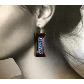 Unbranded Snickers earrings - for pierced ears - cute