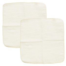 Top Factory Hand Towel, Made in Imabari, Gauze Hankachi, Easy to Make Gauze Mask, Set of 2 Same Color, Yellow, 9.8 x 9.8 inches (25 x 25 cm)