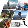 KKLM Compass Compass Baseplate Compass with Luminous Function, Compass with