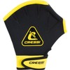CRESSI Aqua Boost Swim Gloves Black/Yellow M - Unisex Ultraspan