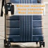 N/A 8 Pcs Silicone Luggage Wheel Covers for Suitcase Wheel
