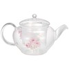 Laura Ashley Couture Rose Heat-resistant Glass Pot, 17.3 fl oz