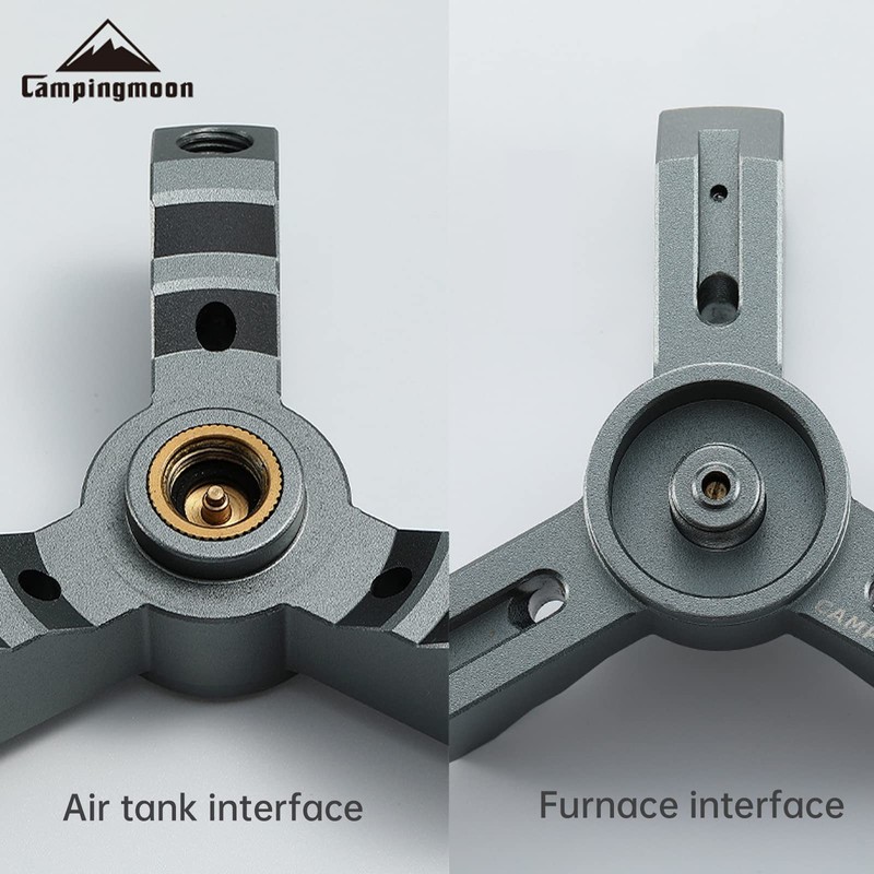 Campingmoon Smart Backpacking Stove Stand Adapter Connection Gas Fuel Canister
