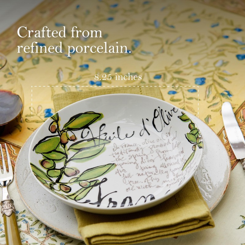 Rosanna Pasta Bowls, Set of 4, 8.25" – Porcelain Pasta