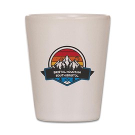 CafePress Bristol Mountain Ski South Bristol New York Unique and Funny Shot Glass
