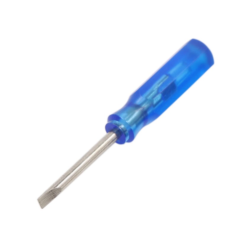 100pcs 45mm x 2mm 2.0mm Mini Size Slotted Word Flat