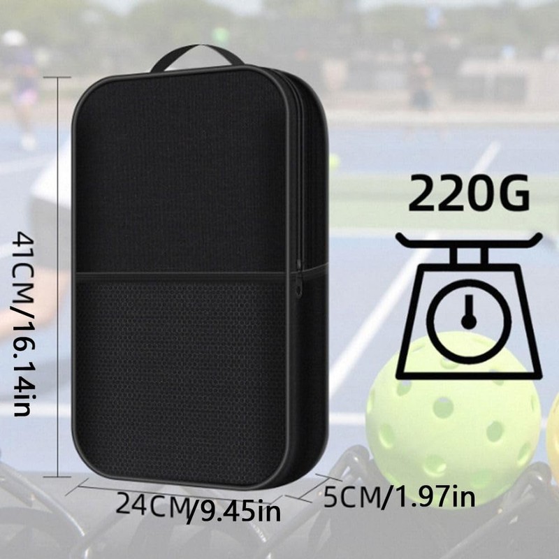 zaoalife Lightweight Pickleball Paddle Handbag, Portable Waterproof Oxford Cloth Racket