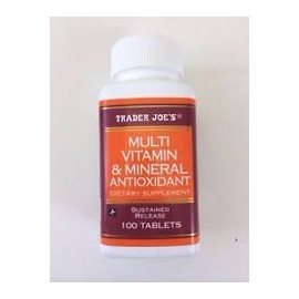 Trader Joe's Multivitamin & Mineral Antioxidant (100 Tablets)