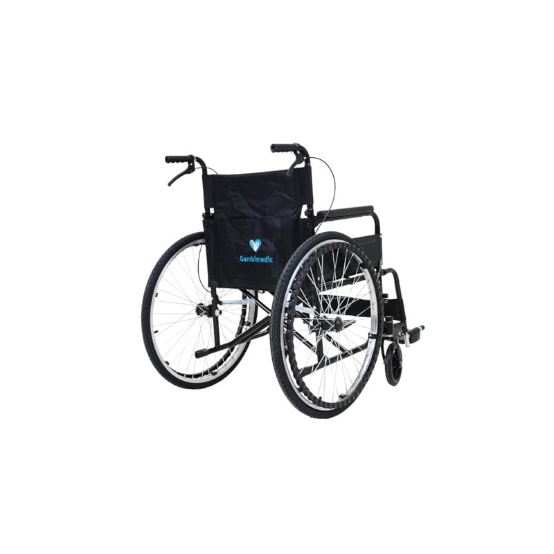 Gambimedic Silla De Ruedas Llanta Neumatica De Aire Todoterreno Acero