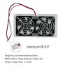 Ronyaoko Side Vent Fan,Ventilation Exhaust Fan,12V RV Side Air Vent