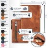 Wolfstrøm Slim Wallet 'Svente' I 11 Card Mini Wallet Men