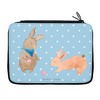 Parent-New Mr. & Mrs. Panda Pencil Case Rabbit Shell, Blue