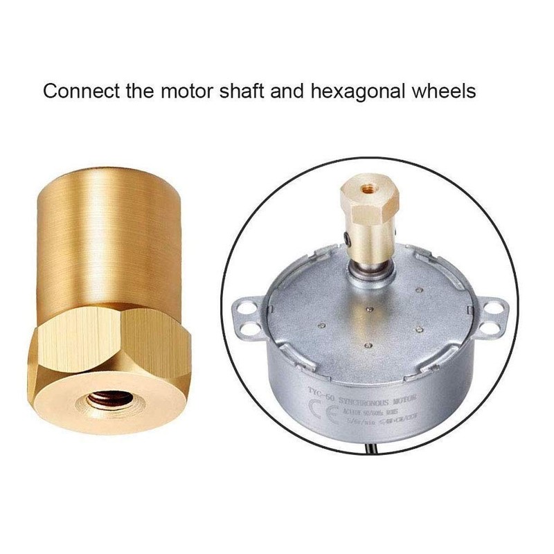 6PCS Turntable motor Synchronous Synchron Motor 50/60Hz AC 100~127V CCW/CW