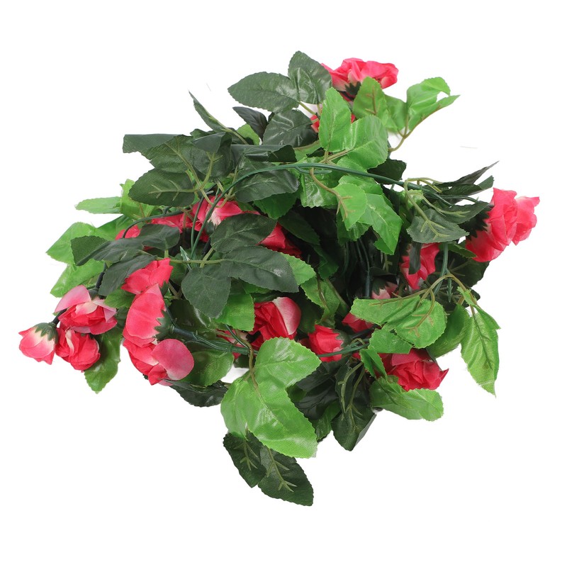 Artificial Rose Vine High Simulation Decorative Rose Vine Garland Fake