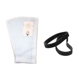 MaxLLTo Replacement 6 Vacuum Bags Plus 2 Belts for Riccar Type B 8955 8850 8650 8950 8925 8920 Compatible for Simplicity 7700 7750 7850 7000 7200 7250 7300 Series