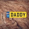 Pixie's Gifts Custom License Plate Keychain - Wooden Number Plate